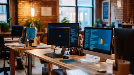 interior of a modern kitchen