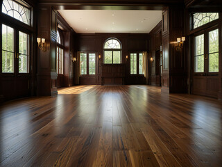 Room with wooden floor