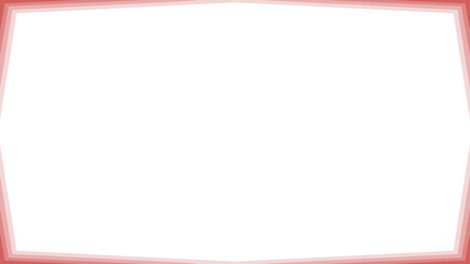 Background white with red gradient border. Vector can be used for banners, posters, power points, templates, slides, etc.