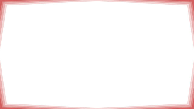 Background white with red gradient border. Vector can be used for banners, posters, power points, templates, slides, etc.
