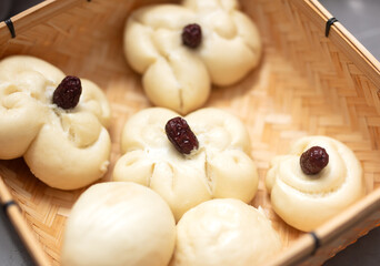 Chinese traditional noodle dish, jujube flower cake