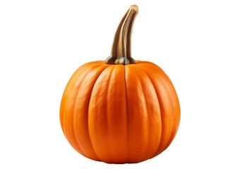 Orange pumpkin Isolated on transparent or white background