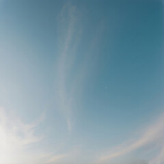 Tranquil Sky: A Serene View of Soft Clouds