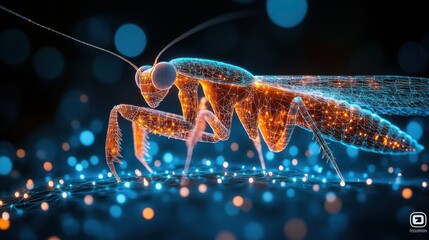 Digital Mantis in Network