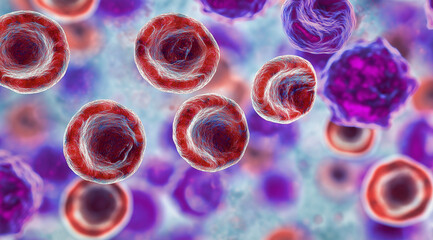 Microscopic View of Human Blood Vessels: Artery and Vein in Detail