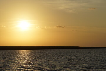 sea, ocean, sky, water, clouds, nature, horizon, clouds, beach, landscape, blue, waves, seascape, sun, sunset, coast, cloudy,