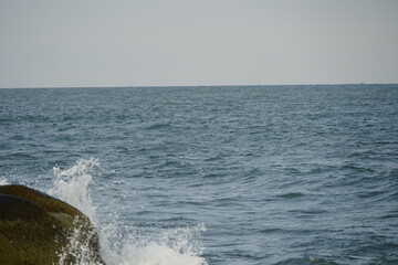 sea, ocean, sky, water, clouds, nature, horizon, clouds, beach, landscape, blue, waves, seascape, sun, sunset, coast, cloudy,