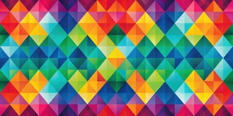 Abstract geometric pattern design with vibrant colors, geometric, abstract, background, colorful, shapes, texture, digital,modern