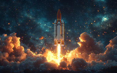 Rocket Launch: Metaphor for Startup Success