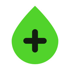 Obraz premium Blood Icon in Solid Duotone Style Suitable for Web, Apps, Presentation, or Printable Meanings