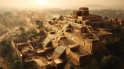 Hyper realistic Indus Valley Civilization