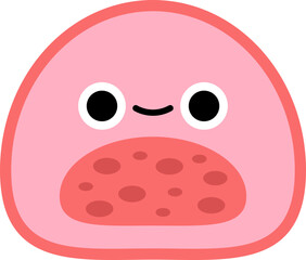 Cute Mochi Illustration