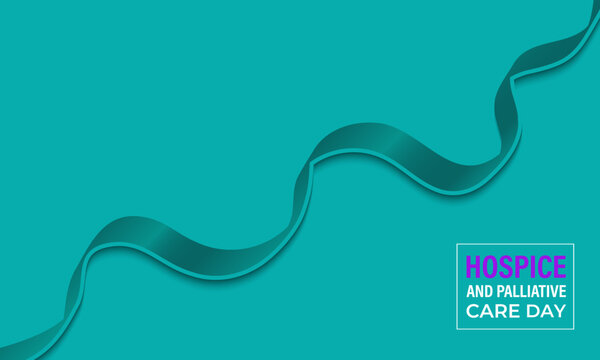 Vector graphic of national hospice and palliative care Day. Banner poster, flyer and white background design template. Vector illustration calligraphy background. - Powered by Adobe