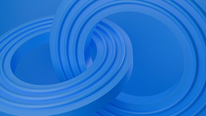 Obraz premium abstract background blue color 3d rendering