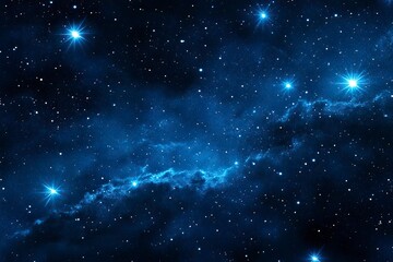 Fototapeta premium Stars and night sky. Starry sky background. Looking up at the stars , ai