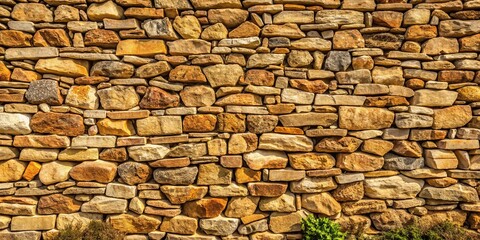 Obraz premium Nature stone wall background with rough texture perfect for rustic design projects