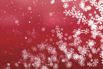 クリスマス　雪　風景　冬　背景