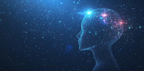 Digital Mind Abstract Illustration