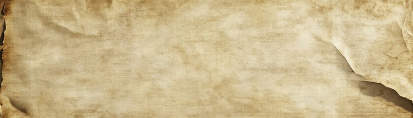 Obraz premium Old Paper Texture Background Creased Vintage Parchment 