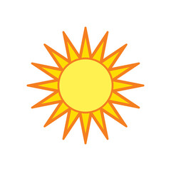 sun vector illustration