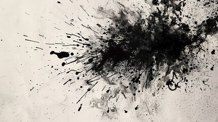 ink splatter pattern wallpaper