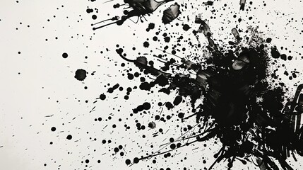 ink splatter pattern wallpaper