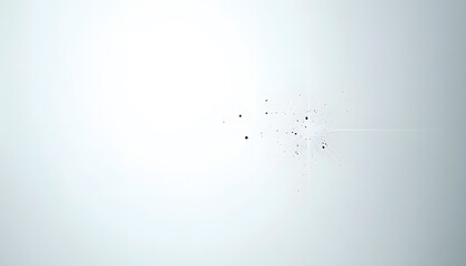 A mostly blank background with a small, centered design, like a tiny star or dot, emphasizing simplicity and space