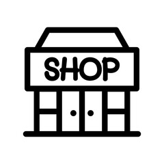 shop building icon
