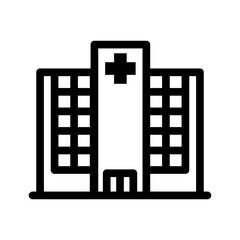 Hospital icon vector illustration graphic design