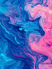 Illustration of A vibrant and trendy abstract gradient, featuring a smooth transition from electric blue to neon pink, with swirling patterns and soft edges. Ai Generate.

