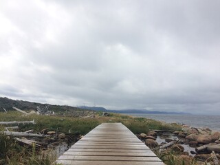 Ocean walkway