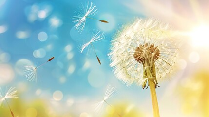 Dandelion wallpaper