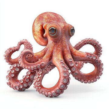 recommend clip art: Adorable Cartoon Octopus with Big Eyes.
