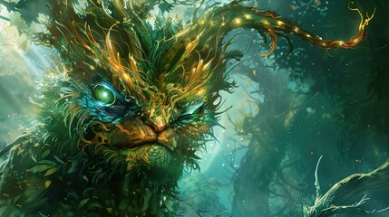 Fototapeta premium Fantasy creature wallpaper