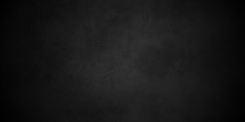 Fototapeta premium Abstract black grunge blank anthracite dark gray vintage backdrop text. old wall aged retro interior grungy stone scratch concrete wall chalkboard, blackboard distressed grunge texture charcoal paint.