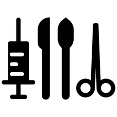Medical equipment icon vector illustration graphic design