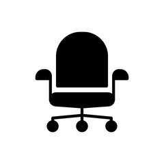 Office chair icon vector illustration graphic design