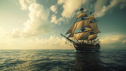 ship sailing wallpaper