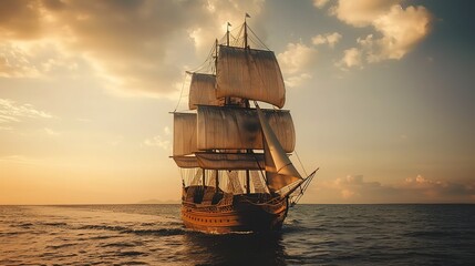 ship sailing wallpaper