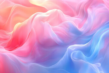 Obraz premium Abstract Pink and Blue Wavy Texture Background