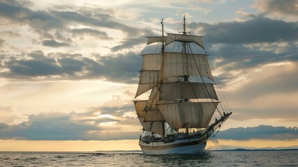 Sailing boat wallpaper