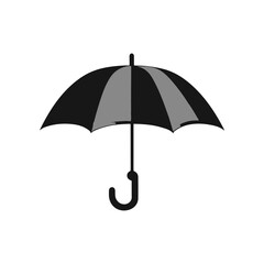 Umbrella isolated on white background. vector illustration.