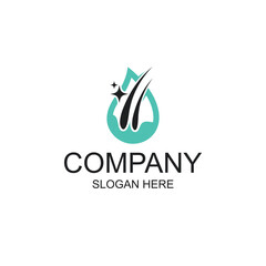 Hair Growth Oil Logo Design