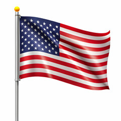 Fototapeta premium american flag design isolated