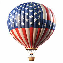 Naklejka premium american flag design isolated