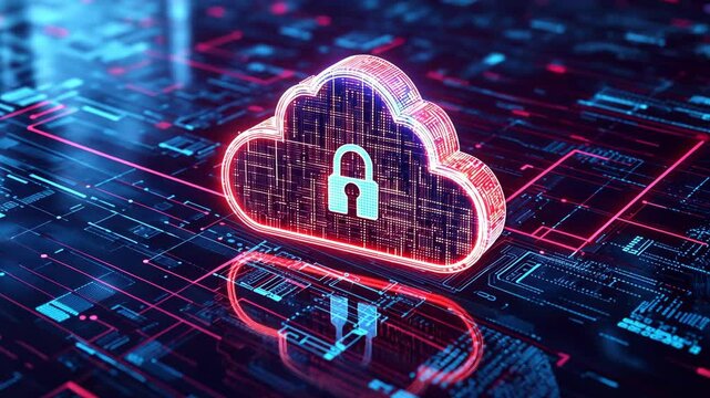 Exploring cybersecurity solutions with cloud storage featuring advanced encryption technology