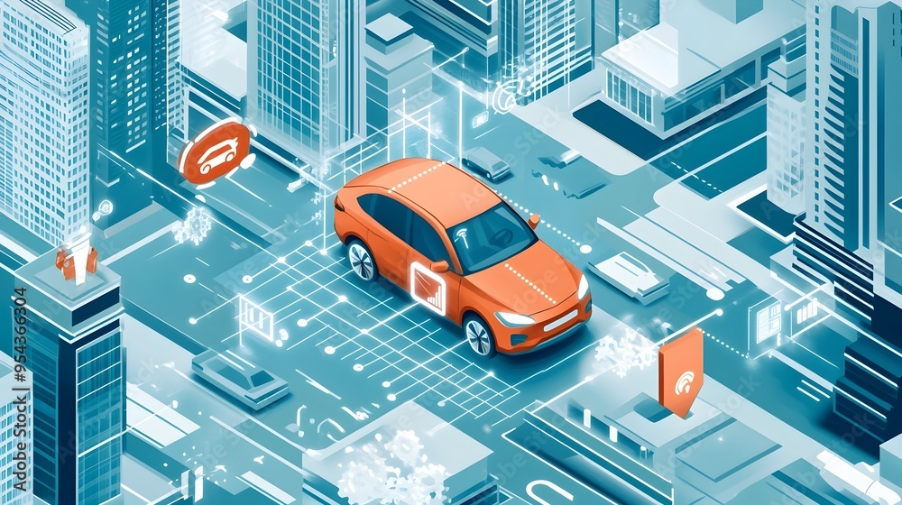 Poster interconnected electric vehicles the power of iot driven performance monitoring and connected apps f