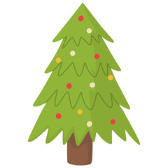 christmas tree illustration
