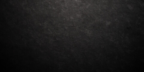 Fototapeta premium Abstract black grunge blank anthracite dark gray vintage backdrop text. old wall aged retro interior grungy stone scratch concrete wall chalkboard, blackboard distressed grunge texture charcoal paint.