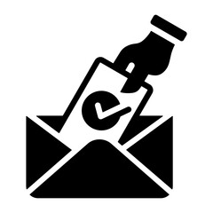 Mail In Ballot Icon